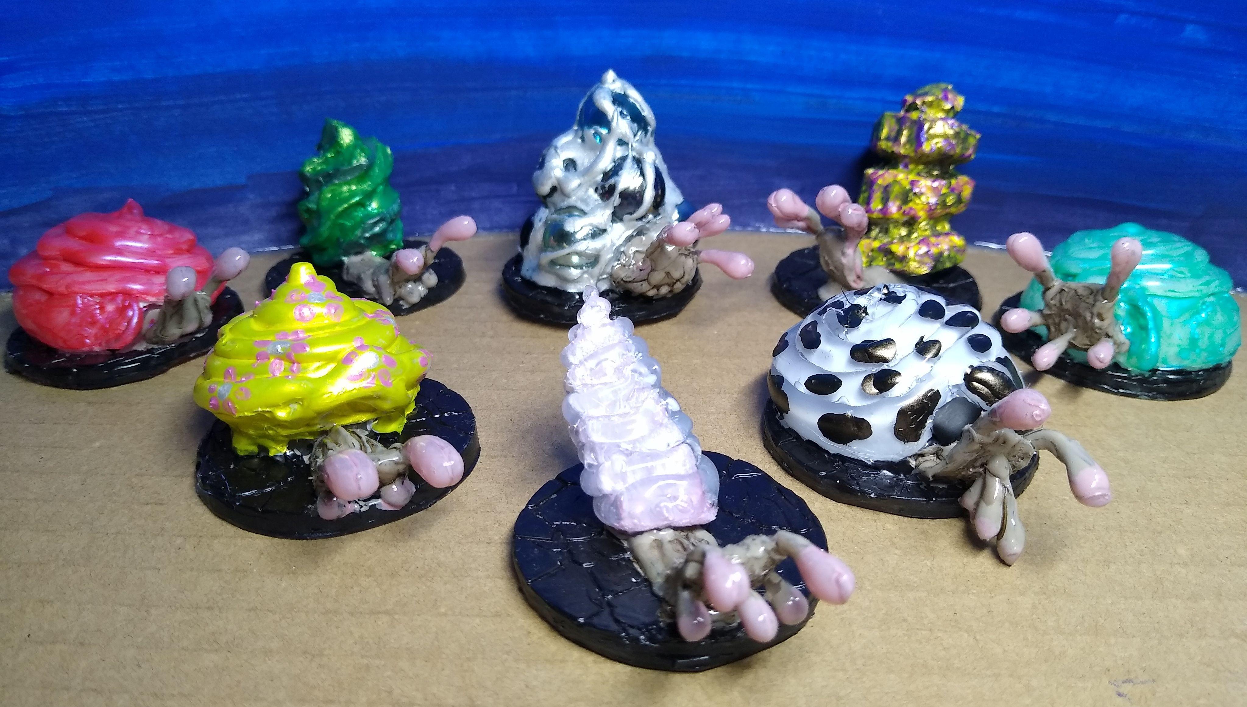 Dragon, Dungeons, Dungeons And Dragons, Monster giant snails, flail